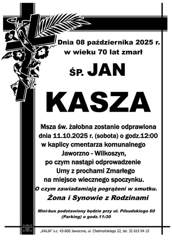 JAN KASZA