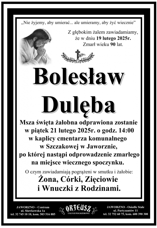 BOLESŁAW DULĘBA