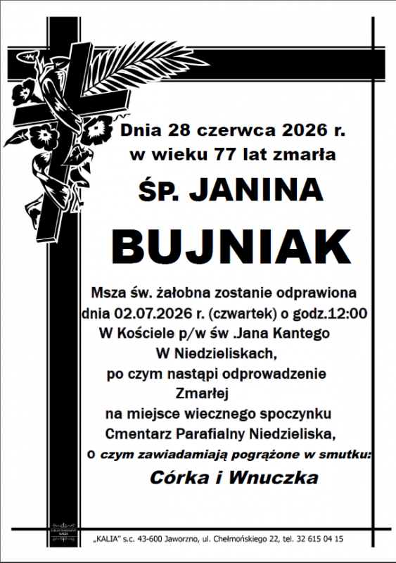 JANINA BUJNIAK
