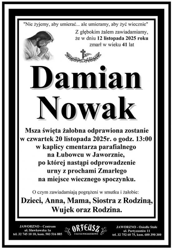 DAMIAN NOWAK