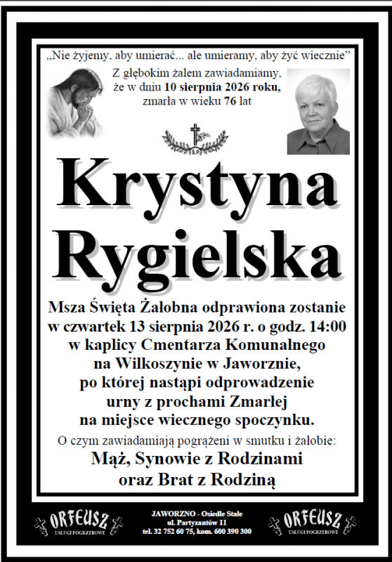 KRYSTYNA RYGIELSKA