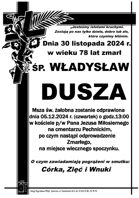 WŁADYSŁAW DUSZA
