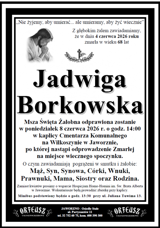 JADWIGA BORKOWSKA