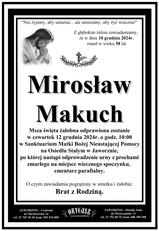MIROSŁAW MAKUCH