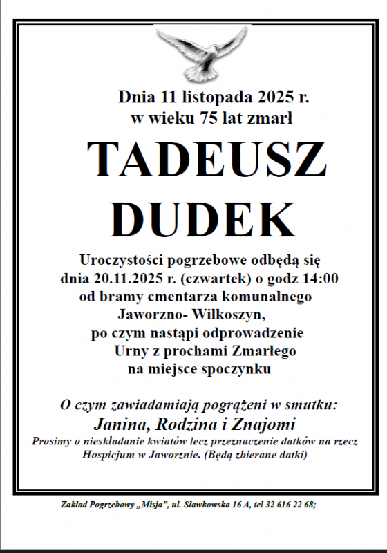 TADEUSZ DUDEK
