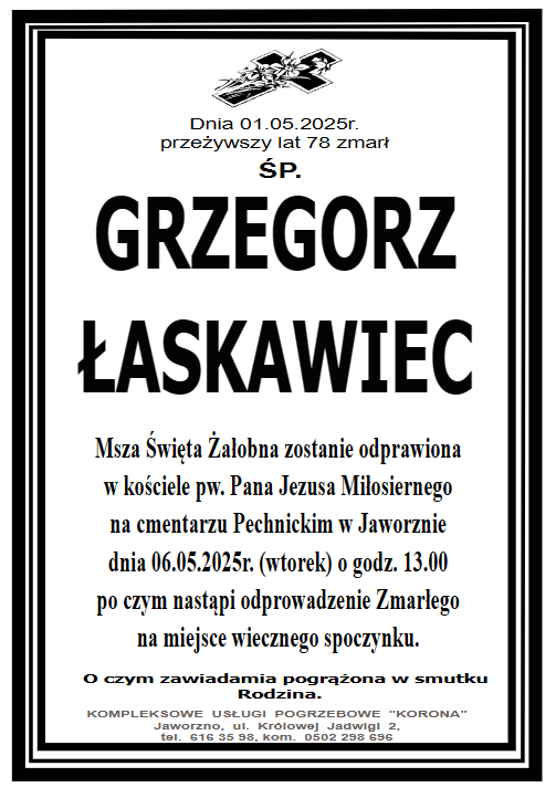 GRZEGORZ ŁASKAWIEC