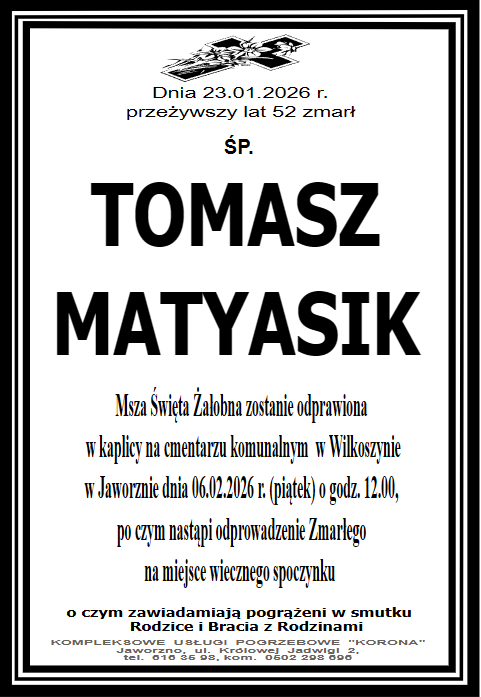 TOMASZ MATYASIK