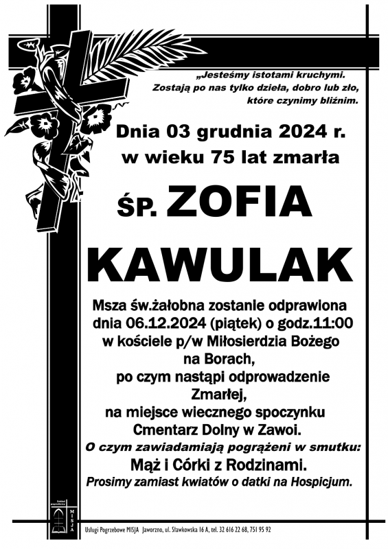 ZOFIA KAWULAK