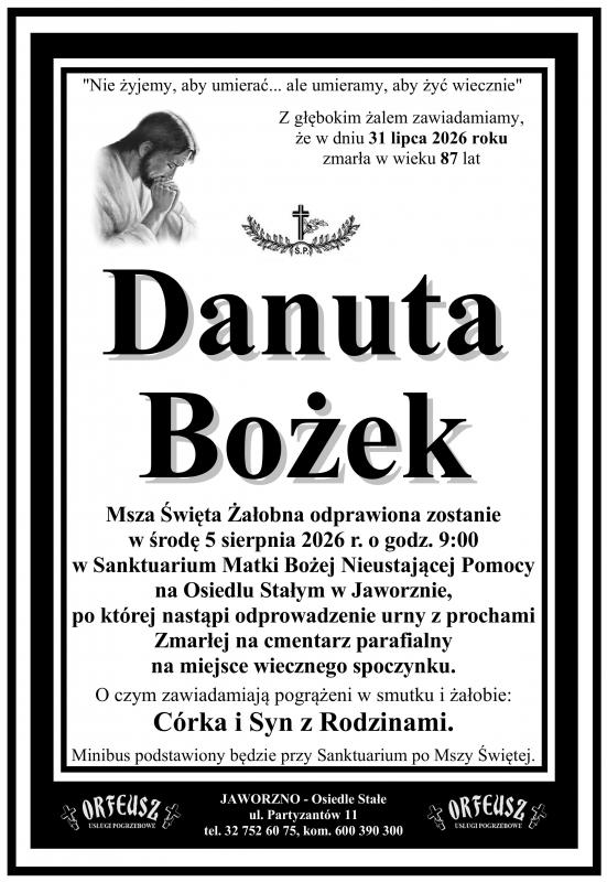 BOŻEK DANUTA