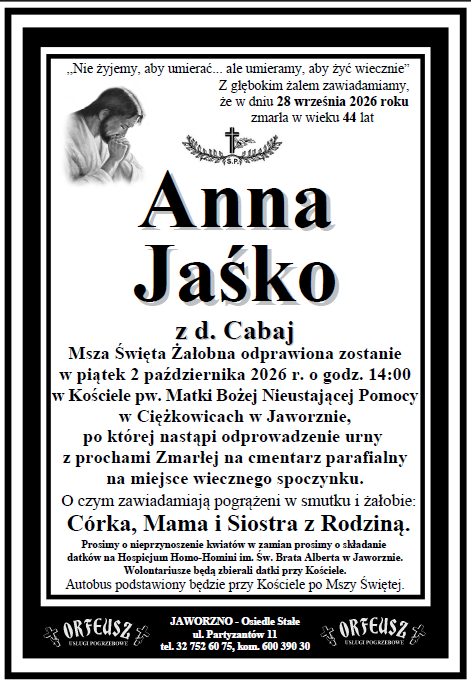 ANNA JASKO Z DOMU CABAJ