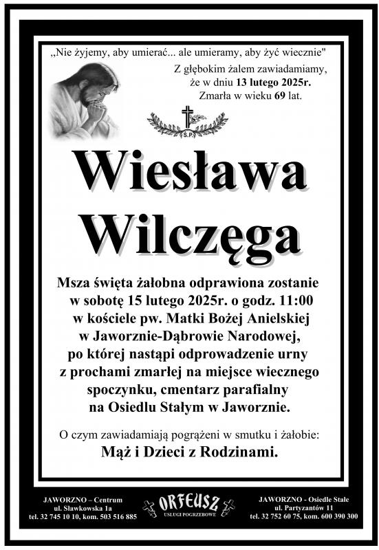 WIESŁAWA WILCZĘGA