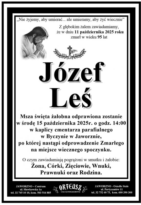 JÓZEF LEŚ