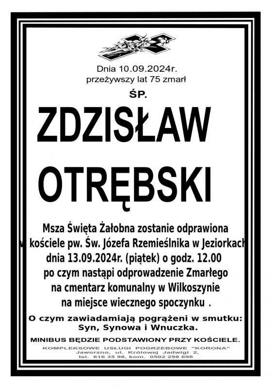ZDZISŁAW OTRĘBSKI