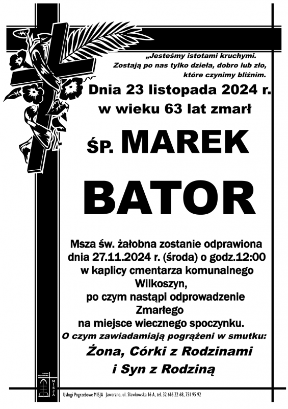 MAREK BATOR