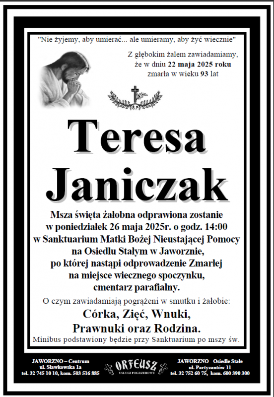 TERESA JANICZEK