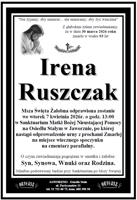 IRENA RUSZCZAK