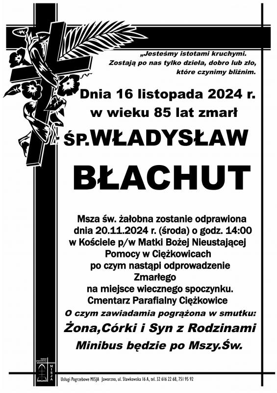 WŁADYSŁAW BŁACHUT