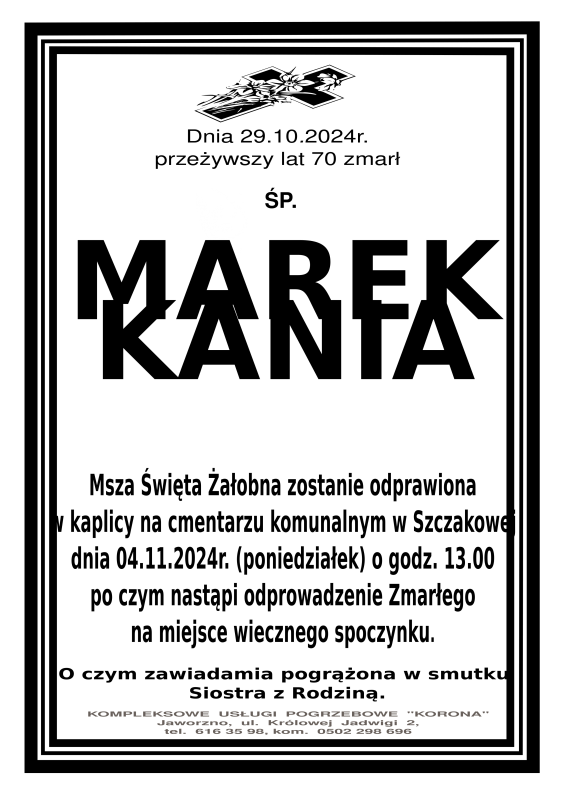 MAREK KANIA