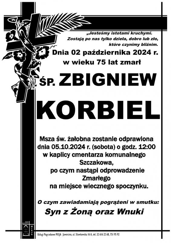 ZBIGNIEW KORBIEL