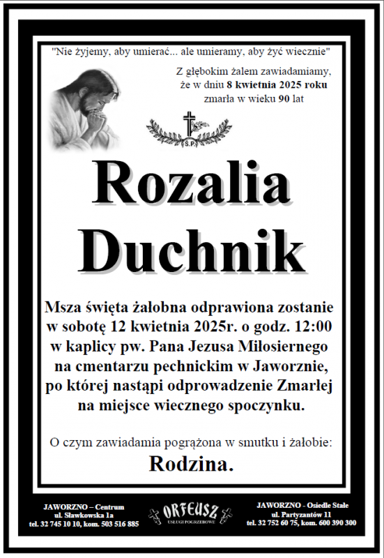 ROZALIA DUCHNIK