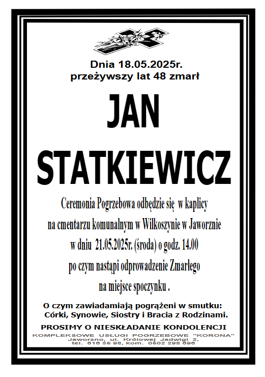 JAN  STATKIEWICZ