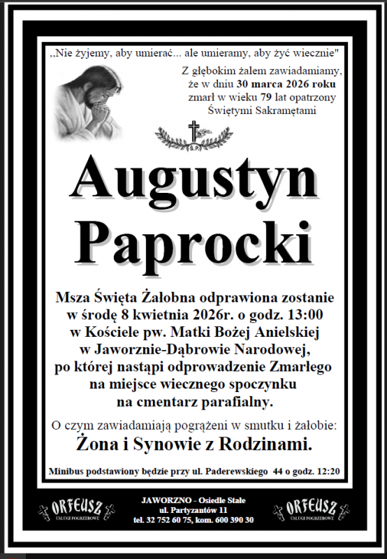 AUGUSTYN PAPROCKI
