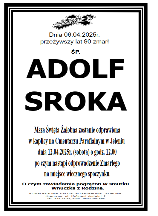 ADOLF SROKA