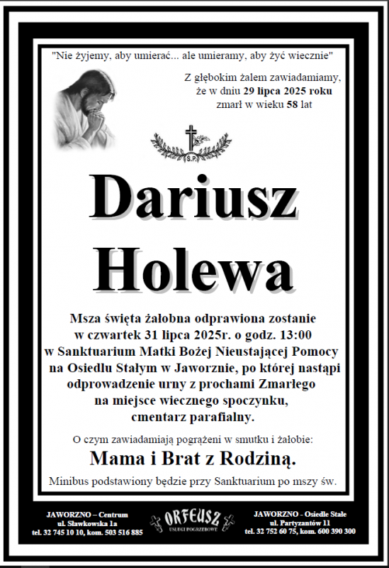 DARIUSZ HOLEWA
