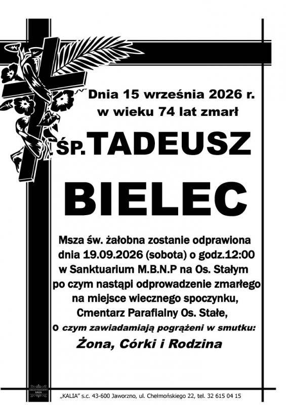 TADEUSZ BIELEC