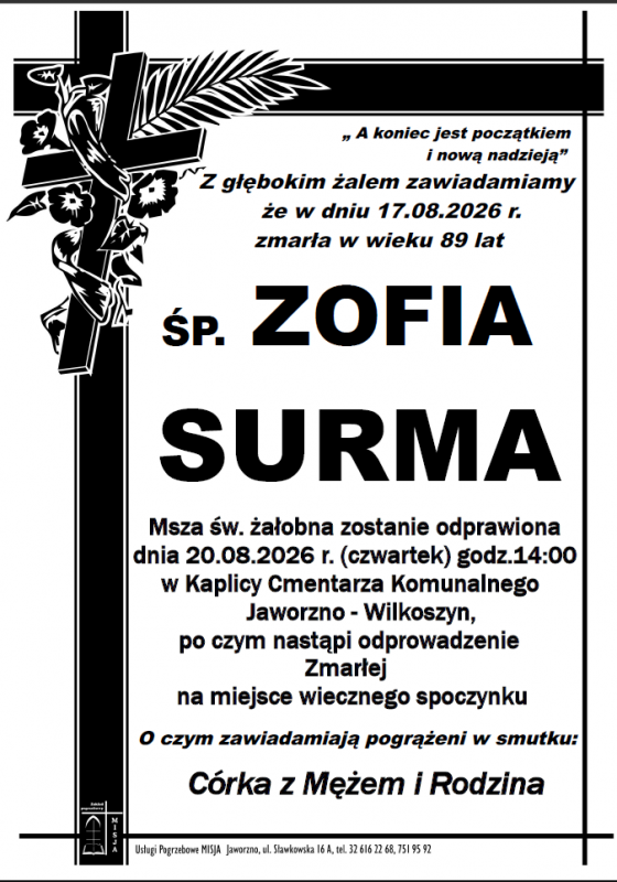 ZOFIA SURMA