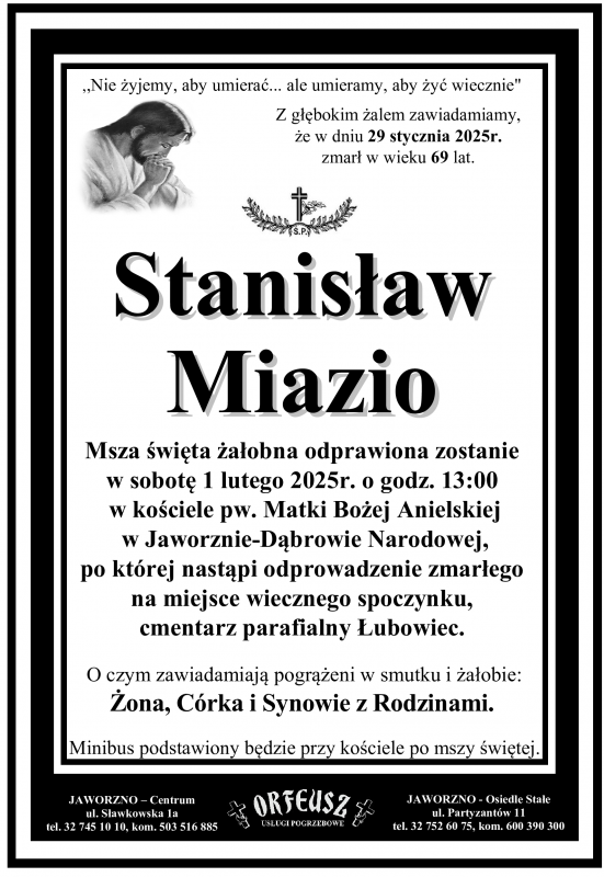 STANISŁAW MIAZIO
