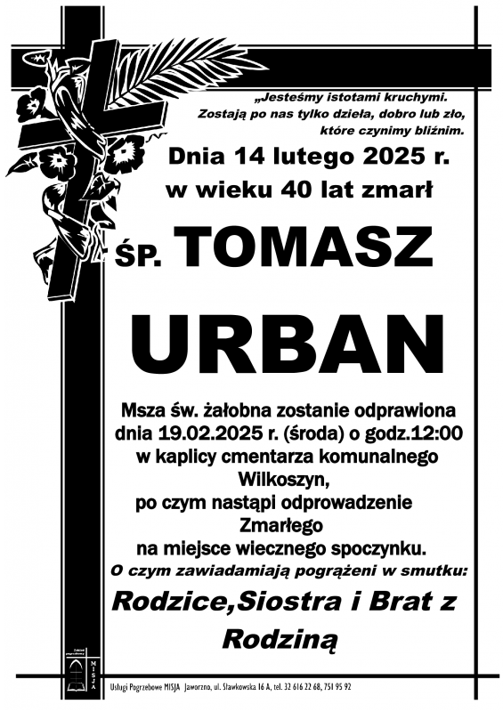 TOMASZ URBAN