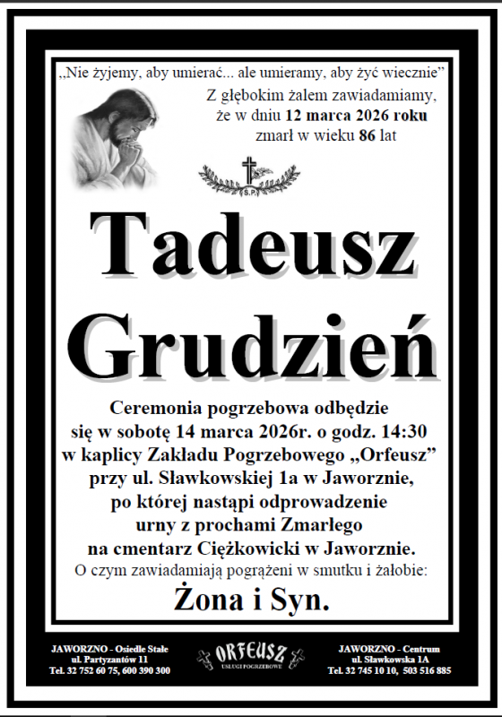 TADEUSZ GRUDZIEŃ