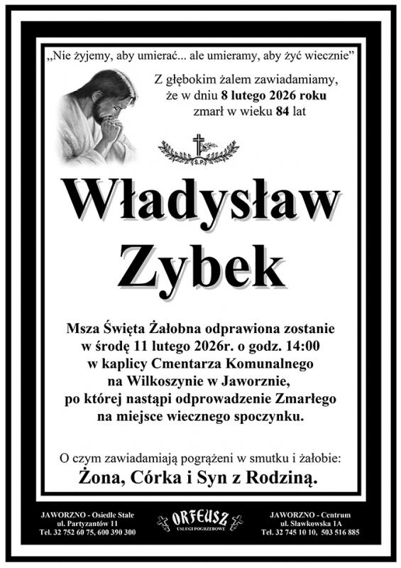 WŁADYSŁAW ZYBEK