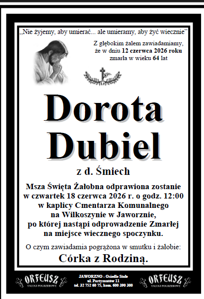DOROTA DUBIEL Z DOMU ŚMIECH