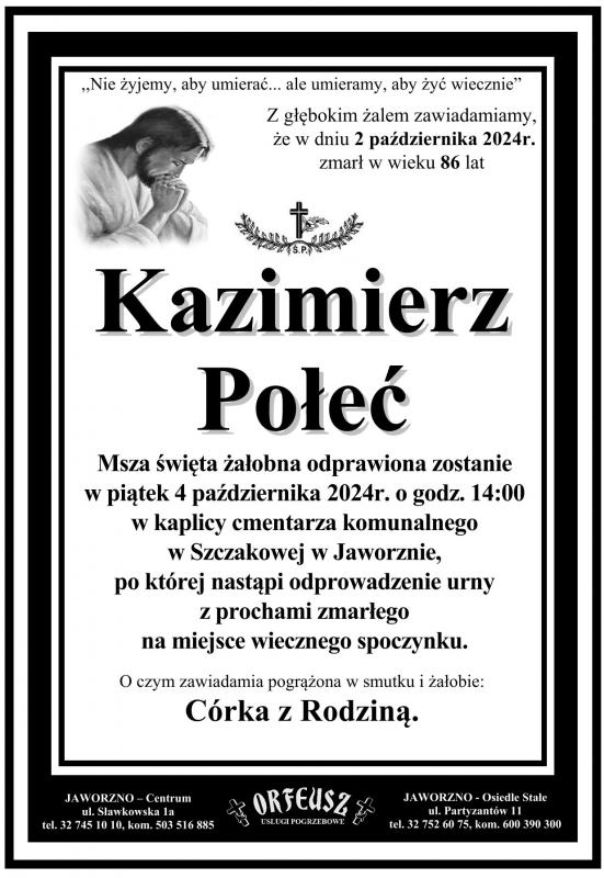 KAZIMIERZ POŁEĆ
