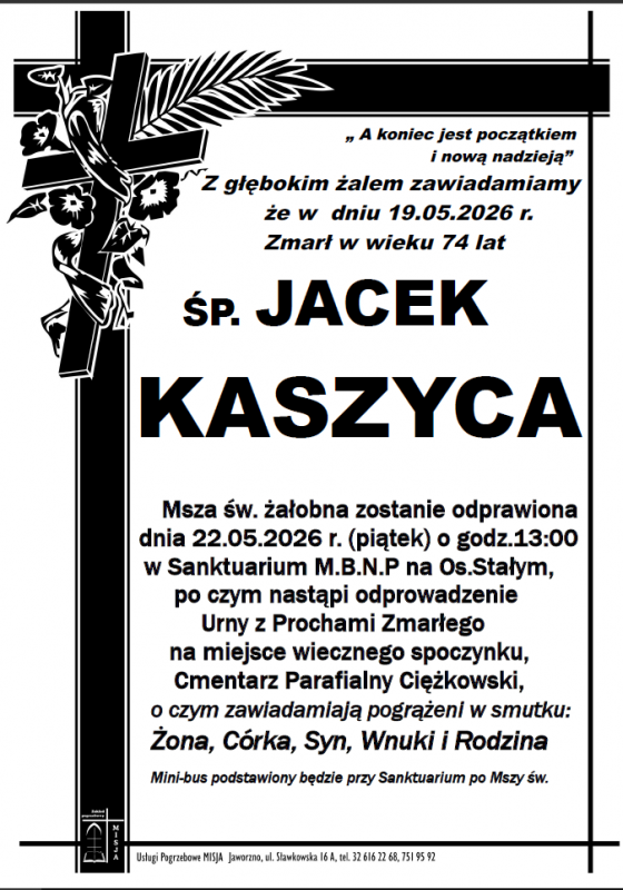 JACEK KASZYCA