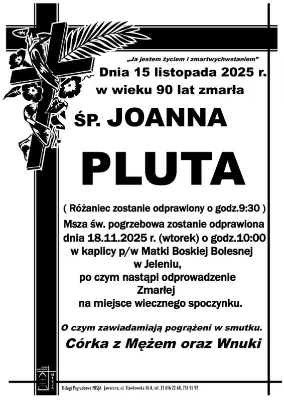 JOANNA  PLUTA