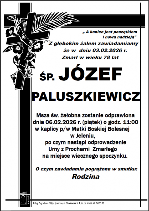 JÓZEF PALUSZKIEWICZ