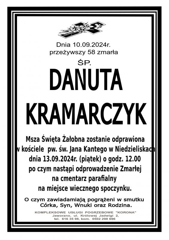 DANUTA KRAMARCZYK