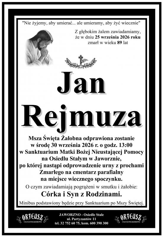 JAN REJMUZA