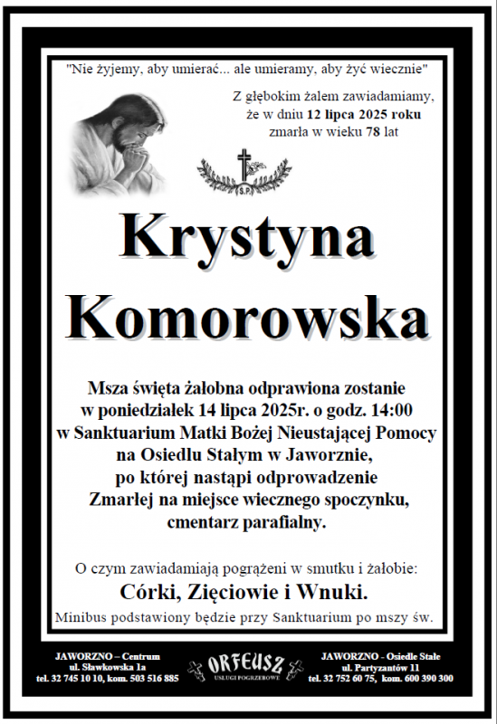 KRYSTYNA KOMOROWSKA