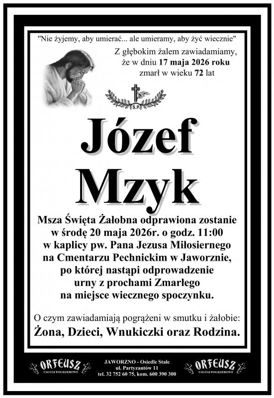 JÓZEF MZYK