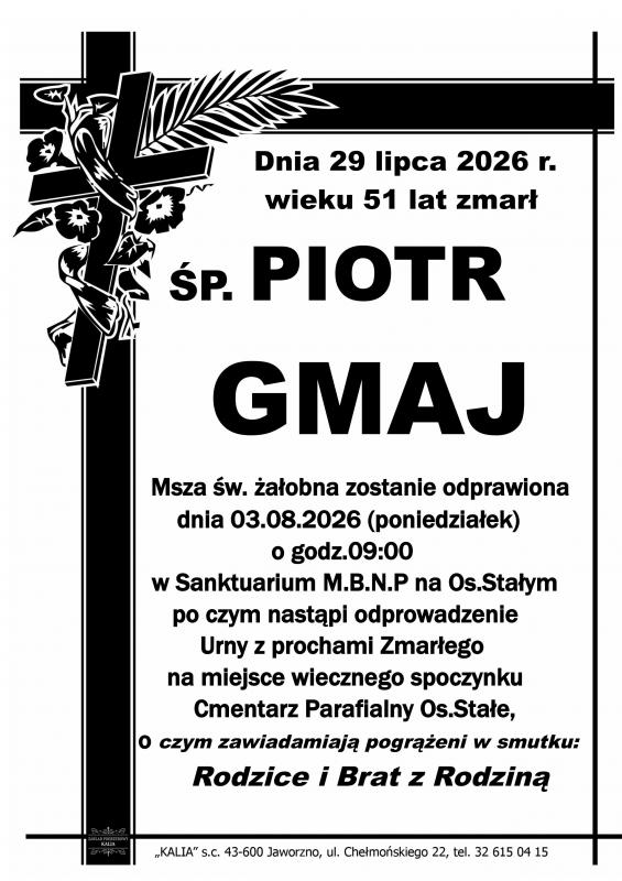 PIOTR GMAJ