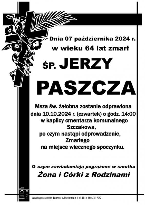 JERZY PASZCZA
