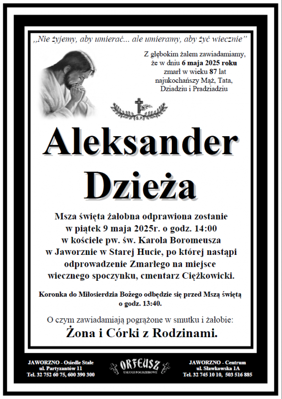 ALEKSANDER DZIEŻA
