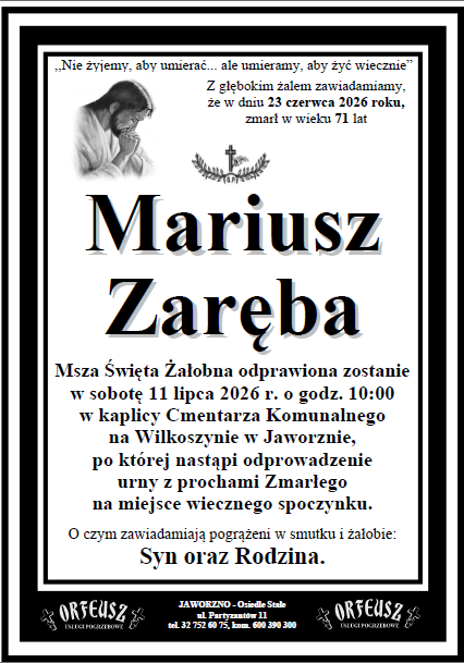 MARIUSZ ZARĘBA