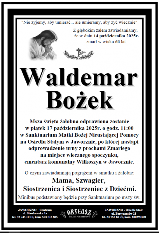 WALDEMAR BOŻEK