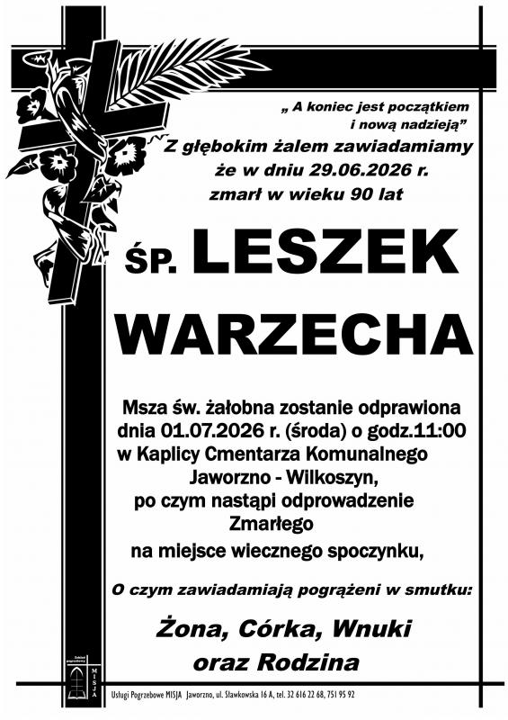 LESZEK WARZECHA