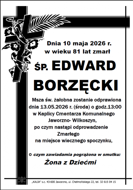 EDWARD BORZĘCKI